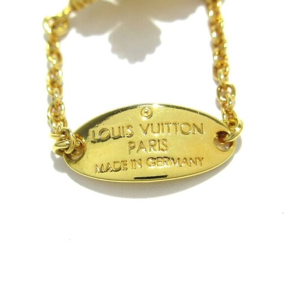 100% Authentic LOUIS VUITTON Set 3 Berg Blooming Strass Gold Ring - Picture 4 of 6